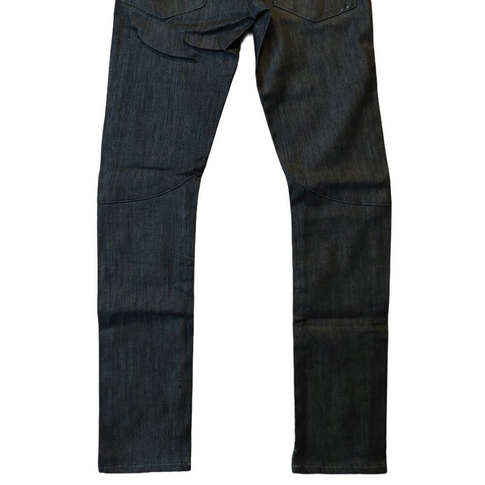 Retro Vintage G-Star 3301 Straight Leg Dark Blue Denim Jeans Sz 27 NWT - Picture 5 of 12